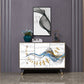 15.6-inch W Storage Chest Classic Glam Storage Chest Dresser