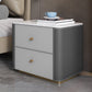 Glam Vertical Storage Chest Stone Bedroom Chest with Drawers Grey 2 Clearhalo 'Bedroom Furniture' 'Dressers & Chests' 'dressers_chests' 'furn' 'furn_dressers_chests' 'Furniture' 6432435