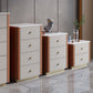 Glam Vertical Storage Chest Stone Bedroom Chest with Drawers Clearhalo 'Bedroom Furniture' 'Dressers & Chests' 'dressers_chests' 'furn' 'furn_dressers_chests' 'Furniture' 6432449