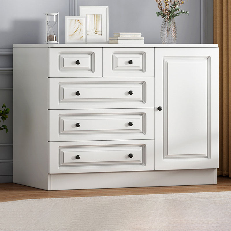 Commode de rangement contemporaine en bois manufacturé de 14,82 pouces de largeur