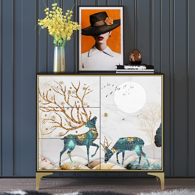 14.04-inch Width Classic Glam Storage Chest Solid Wood Storage Chest Dresser Clearhalo 'Bedroom Furniture' 'Dressers & Chests' 'dressers_chests' 'furn' 'furn_dressers_chests' 'Furniture' 6432495