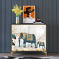 14.04-inch Width Classic Glam Storage Chest Solid Wood Storage Chest Dresser Clearhalo 'Bedroom Furniture' 'Dressers & Chests' 'dressers_chests' 'furn' 'furn_dressers_chests' 'Furniture' 6432499