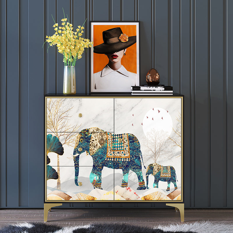14.04-inch Width Classic Glam Storage Chest Solid Wood Storage Chest Dresser Clearhalo 'Bedroom Furniture' 'Dressers & Chests' 'dressers_chests' 'furn' 'furn_dressers_chests' 'Furniture' 6432499