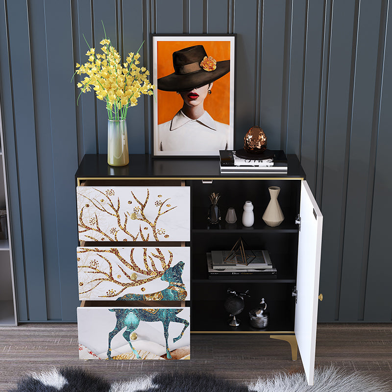 14.04-inch Width Classic Glam Storage Chest Solid Wood Storage Chest Dresser Clearhalo 'Bedroom Furniture' 'Dressers & Chests' 'dressers_chests' 'furn' 'furn_dressers_chests' 'Furniture' 6432502