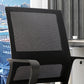 Modern Desk Chair Mesh Computer Chair Mid-Back Chair No Wheels Clearhalo 'furn' 'furn_office_chair' 'Furniture' 'Office Chairs' 'Office Furniture' 'office_chair' 6432673