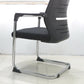 Modern Desk Chair Mesh Computer Chair in Black Mid-Back Chair No Wheels Clearhalo 'furn' 'furn_office_chair' 'Furniture' 'Office Chairs' 'Office Furniture' 'office_chair' 6432685