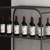 Industrial Standard Bookcase Metal 3 Shelves Closed Back Bookshelf Clearhalo 'Bookcases' 'furn' 'furn_bookcases' 'Furniture' 'Office Furniture' 6432789