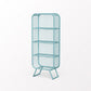 Scandinavian Antique Finish Shelf Bookcase Metal Standard Bookshelf