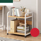 Contemporary Standard Shelf Bookcase Engineered Wood Open Bookcase