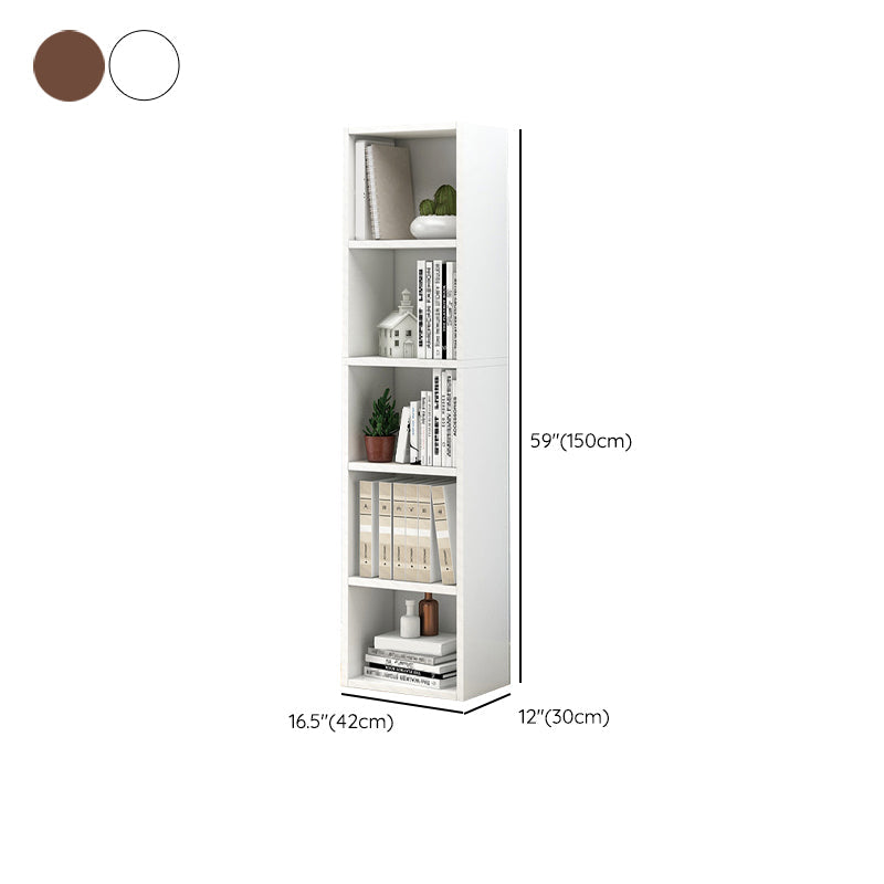 Scandinavian Home Standard Bookshelf Artificial Wood Bookcase