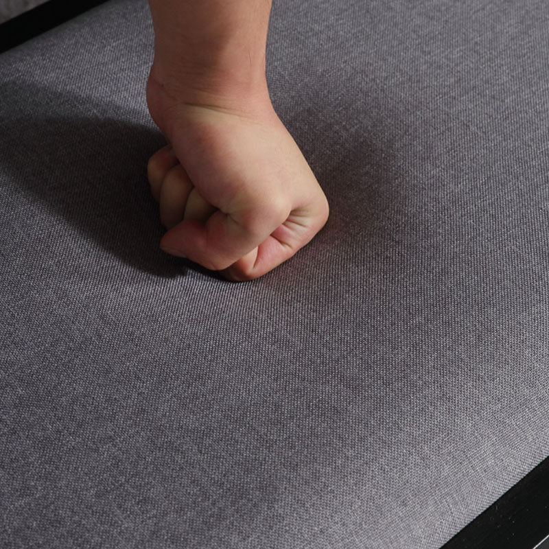 15.6-inch W Mid-Century Modern Seating Bench Cushioned Solid Wood Bench Clearhalo 'Benches' 'Chairs & Seating' 'furn' 'furn_benches' 'Furniture' 'Living Room Furniture' 6433038