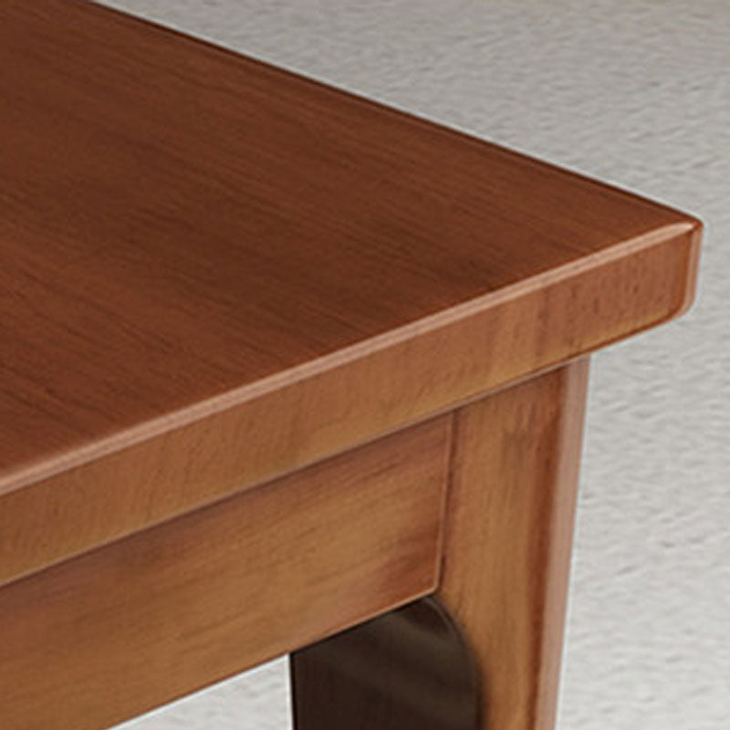 14.04-inch Width Seating Bench Mid-Century Modern Solid Wood Bedroom Bench Clearhalo 'Benches' 'Chairs & Seating' 'furn' 'furn_benches' 'Furniture' 'Living Room Furniture' 6433119