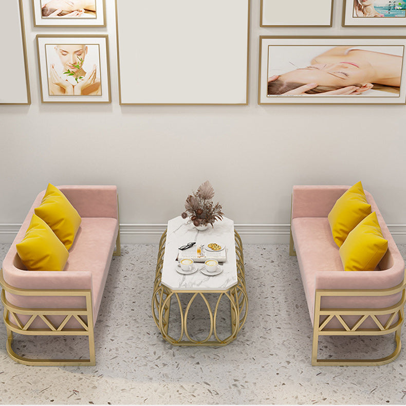 Solid Color Sofa Stain Resistant Tight Seat Modern Sofa for Bonus Room