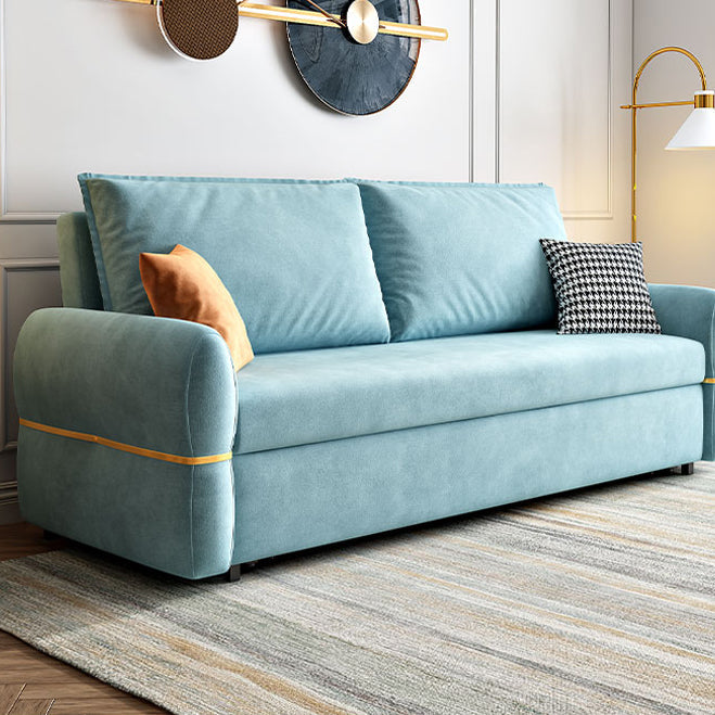 Azure Siège contemporain avec oreillers canapé-lit convertible pour appartement