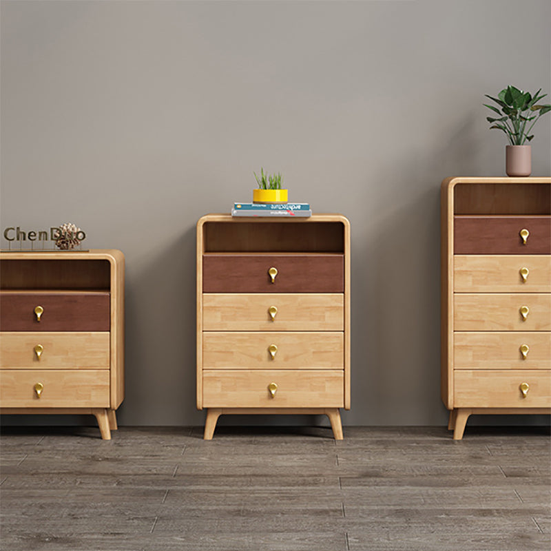 Modern Chest Rectangle with Drawer Solid Wood Squared Legs Accent Chest Clearhalo 'Cabinets & Chests' 'cabinets_chests' 'furn' 'furn_cabinets_chests' 'Furniture' 'Living Room Furniture' 6433774
