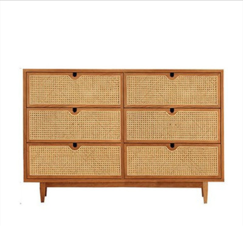 Contemporary Chest Rectangle Wicker&Rattan with Drawer Accent Chest 6 Clearhalo 'Cabinets & Chests' 'cabinets_chests' 'furn' 'furn_cabinets_chests' 'Furniture' 'Living Room Furniture' 6433793