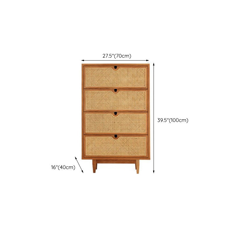 Contemporary Chest Rectangle Wicker&Rattan with Drawer Accent Chest Clearhalo 'Cabinets & Chests' 'cabinets_chests' 'furn' 'furn_cabinets_chests' 'Furniture' 'Living Room Furniture' 6433802