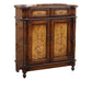 33.07" Tall Wood 2 - Drawer Cabinet 2 Door Accent Cabinet - Wood Brown Clearhalo 'Cabinets & Chests' 'cabinets_chests' 'furn' 'furn_cabinets_chests' 'Furniture' 'Living Room Furniture' 6433874