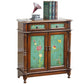 33.07" Tall Wood 2 - Drawer Cabinet 2 Door Accent Cabinet - Wood Clearhalo 'Cabinets & Chests' 'cabinets_chests' 'furn' 'furn_cabinets_chests' 'Furniture' 'Living Room Furniture' 6433877