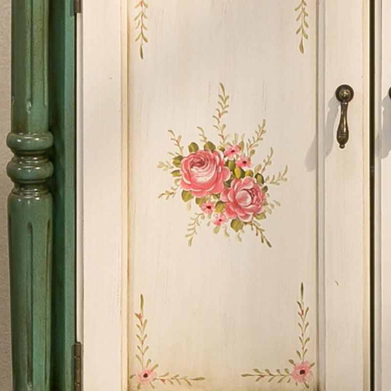 33.07" Tall Wood 2 - Drawer Cabinet 2 Door Accent Cabinet - Wood Clearhalo 'Cabinets & Chests' 'cabinets_chests' 'furn' 'furn_cabinets_chests' 'Furniture' 'Living Room Furniture' 6433879