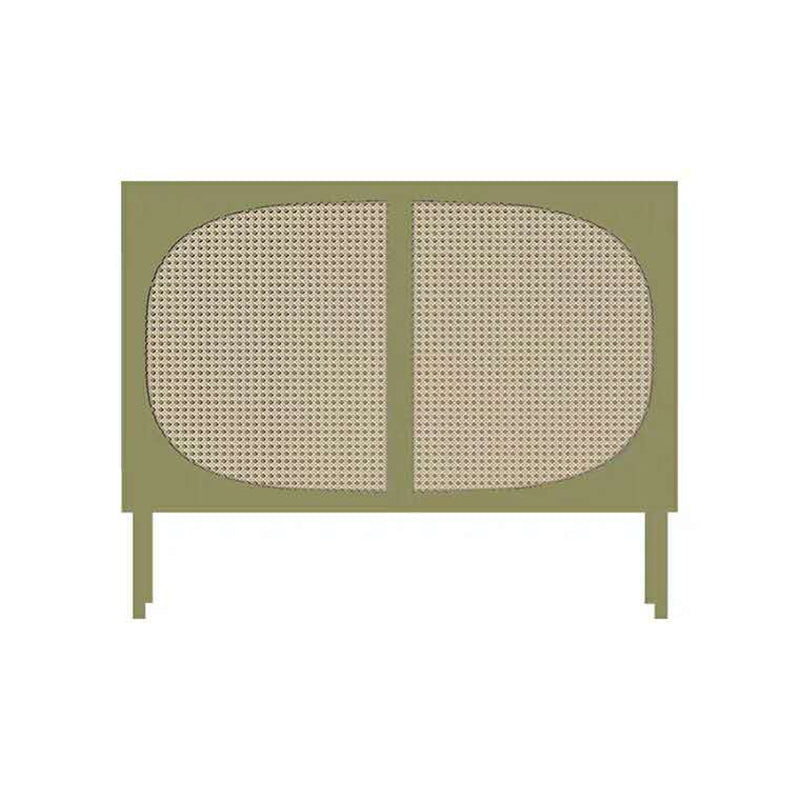 2-Door Wood Cabinet 35.43" Modern Rectangular Accent Cabinet Green Clearhalo 'Cabinets & Chests' 'cabinets_chests' 'furn' 'furn_cabinets_chests' 'Furniture' 'Living Room Furniture' 6433890