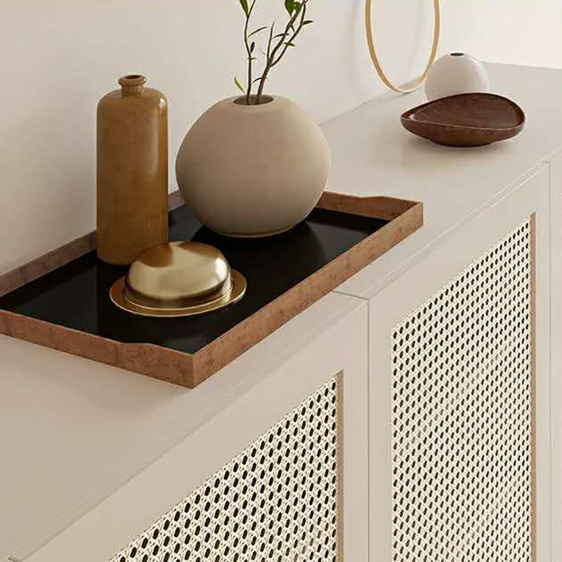 2-Door Wood Cabinet 35.43" Modern Rectangular Accent Cabinet Clearhalo 'Cabinets & Chests' 'cabinets_chests' 'furn' 'furn_cabinets_chests' 'Furniture' 'Living Room Furniture' 6433891