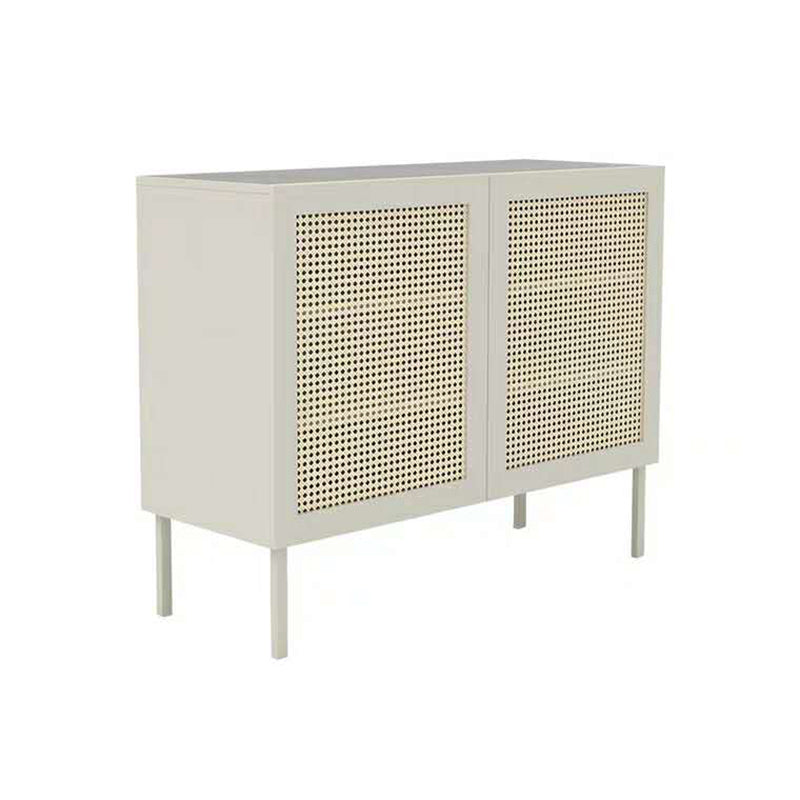 2-Door Wood Cabinet 35.43" Modern Rectangular Accent Cabinet Clearhalo 'Cabinets & Chests' 'cabinets_chests' 'furn' 'furn_cabinets_chests' 'Furniture' 'Living Room Furniture' 6433893