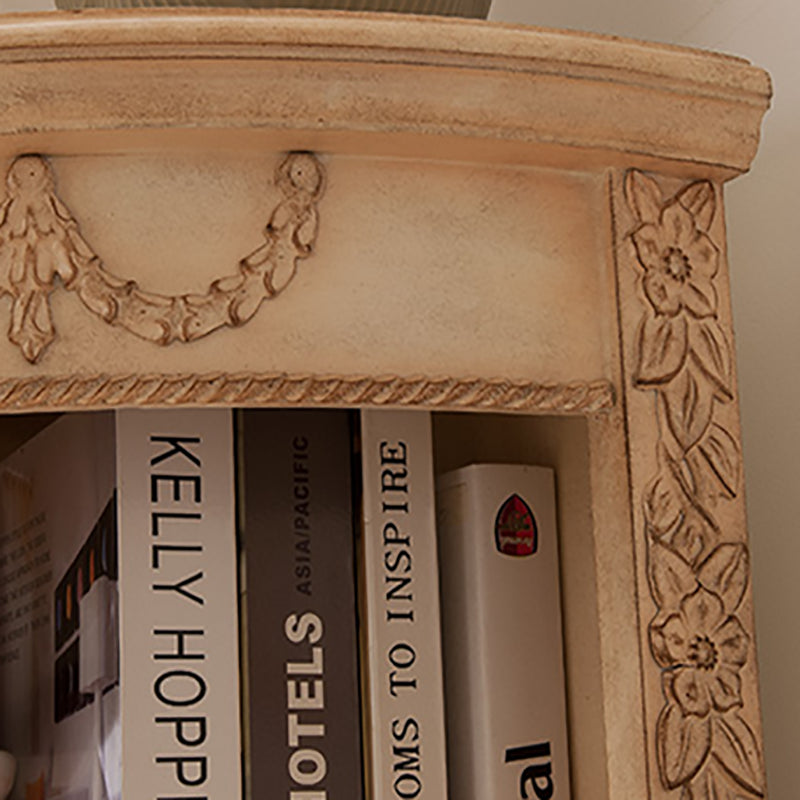 Triangular Wood Accent Cabinet Industrial 2 - Door Accent Cabinet Clearhalo 'Cabinets & Chests' 'cabinets_chests' 'furn' 'furn_cabinets_chests' 'Furniture' 'Living Room Furniture' 6433904