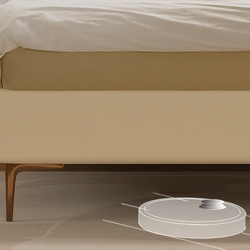 Cadre de lit de crème glamour