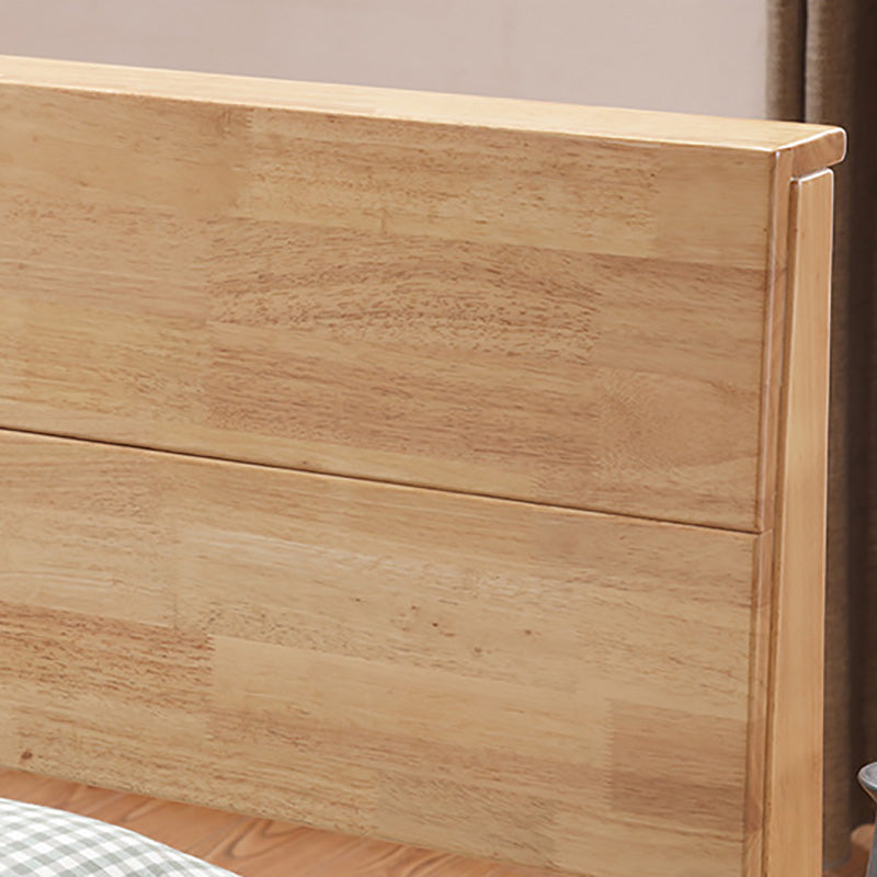 Marco de cama baja de la cama de la reina del goma escandinava y el panel rey con cabecera