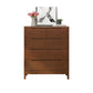 Mid-Century Modern Chest Squared Legs with Drawer Solid Wood Accent Chest Walnut 5 Clearhalo 'Cabinets & Chests' 'cabinets_chests' 'furn' 'furn_cabinets_chests' 'Furniture' 'Living Room Furniture' 6434047