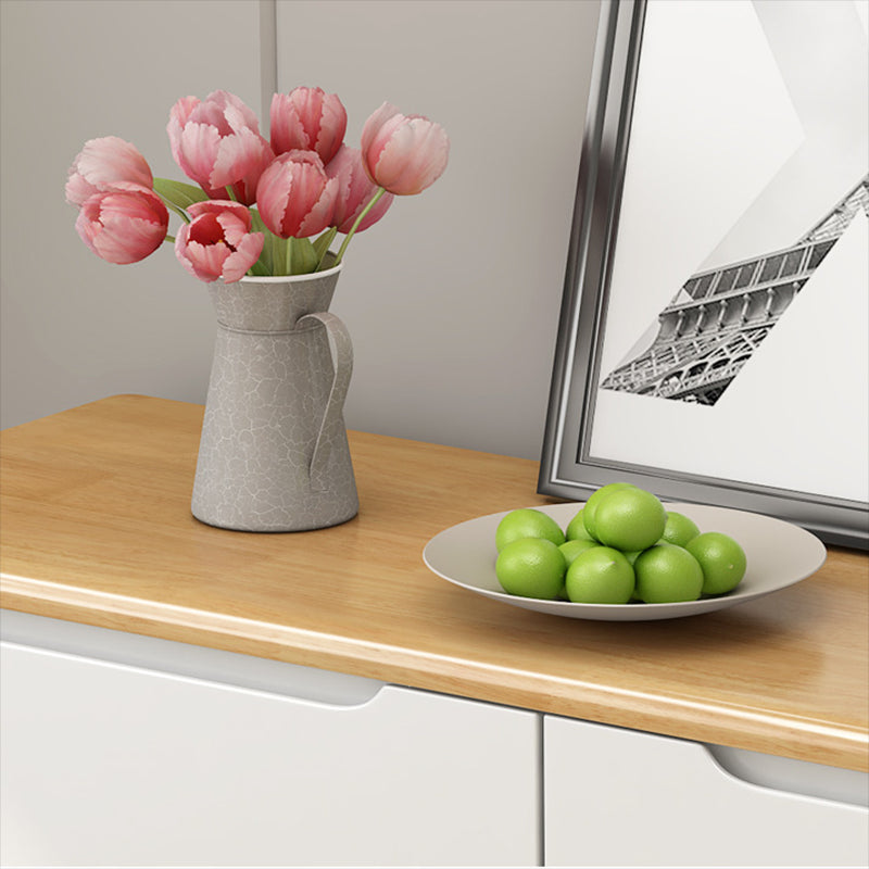 Mid-Century Modern Chest Squared Legs with Drawer Solid Wood Accent Chest Clearhalo 'Cabinets & Chests' 'cabinets_chests' 'furn' 'furn_cabinets_chests' 'Furniture' 'Living Room Furniture' 6434055