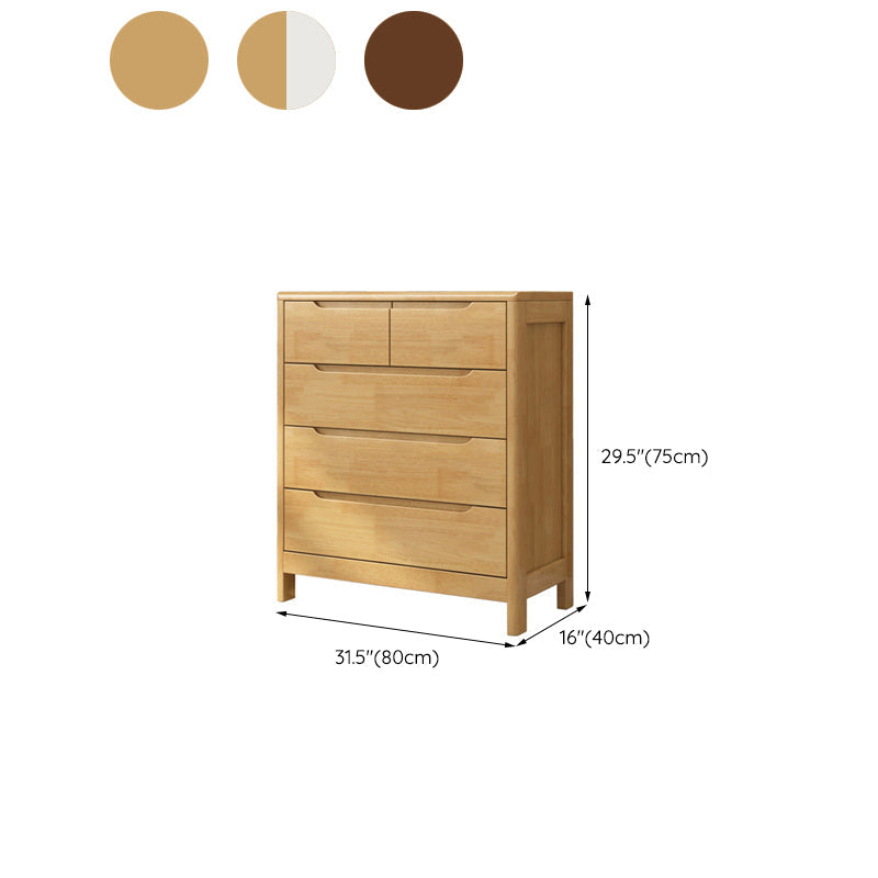 Mid-Century Modern Chest Squared Legs with Drawer Solid Wood Accent Chest Clearhalo 'Cabinets & Chests' 'cabinets_chests' 'furn' 'furn_cabinets_chests' 'Furniture' 'Living Room Furniture' 6434060