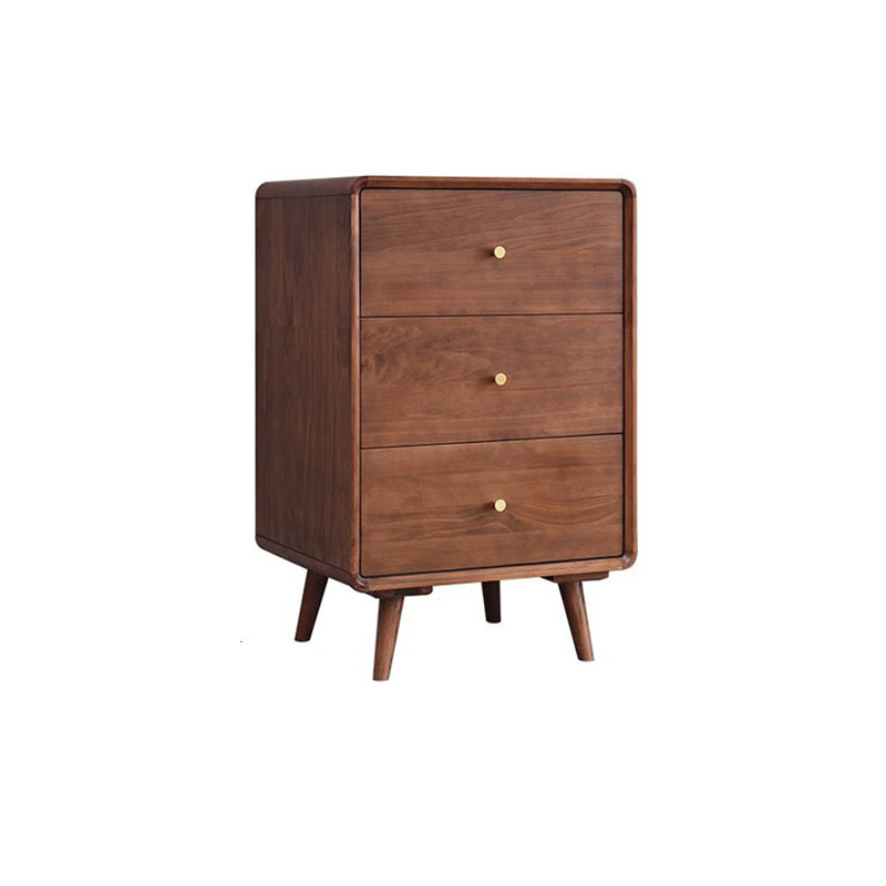Mid-Century Modern Chest Pine Wood Drawer Knobs Rectangle Accent Chest 3 Clearhalo 'Cabinets & Chests' 'cabinets_chests' 'furn' 'furn_cabinets_chests' 'Furniture' 'Living Room Furniture' 6434082