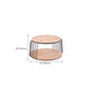 Nordic Solid Wood Round Coffee Cocktail Table with Floor Shelf Clearhalo 'Coffee & Accent Tables' 'Coffee Tables' 'coffee_tables' 'furn' 'furn_coffee_tables' 'Furniture' 'Living Room Furniture' 6434747