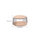Nordic Solid Wood Round Coffee Cocktail Table with Floor Shelf Clearhalo 'Coffee & Accent Tables' 'Coffee Tables' 'coffee_tables' 'furn' 'furn_coffee_tables' 'Furniture' 'Living Room Furniture' 6434749