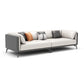 Contemporary Stationary Sofa Standard Square Arm Sofa for Living Room