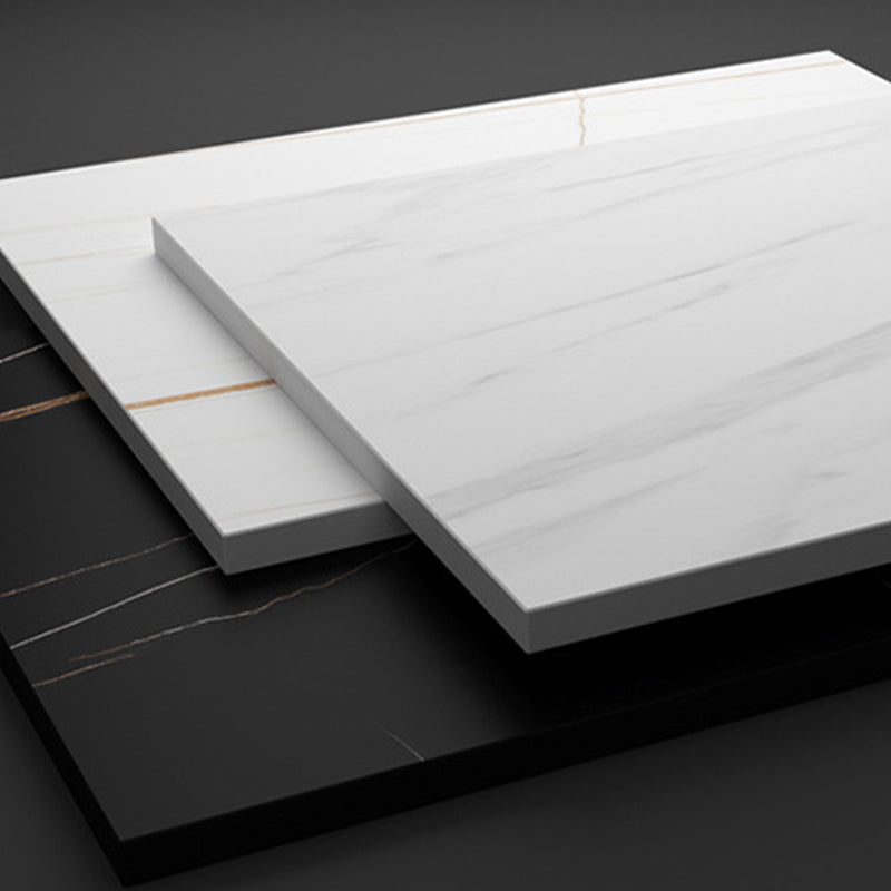 棚のある現代的な金属そりの長方形の二重層リビングルームエンドテーブル