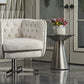 Mid-Century Side Table Metal Round Pedestal Living Room End Table Clearhalo 'Coffee & Accent Tables' 'End & Side Tables' 'end_side_tables' 'furn' 'furn_end_side_tables' 'Furniture' 'Living Room Furniture' 6435222
