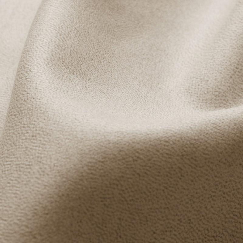 Light Beige Platform Bed Frame Wood and Upholstered Platform Bed with Metal Legs Clearhalo 'Bedroom Furniture' 'Beds' 'furn' 'furn_beds' 'Furniture' 6435522