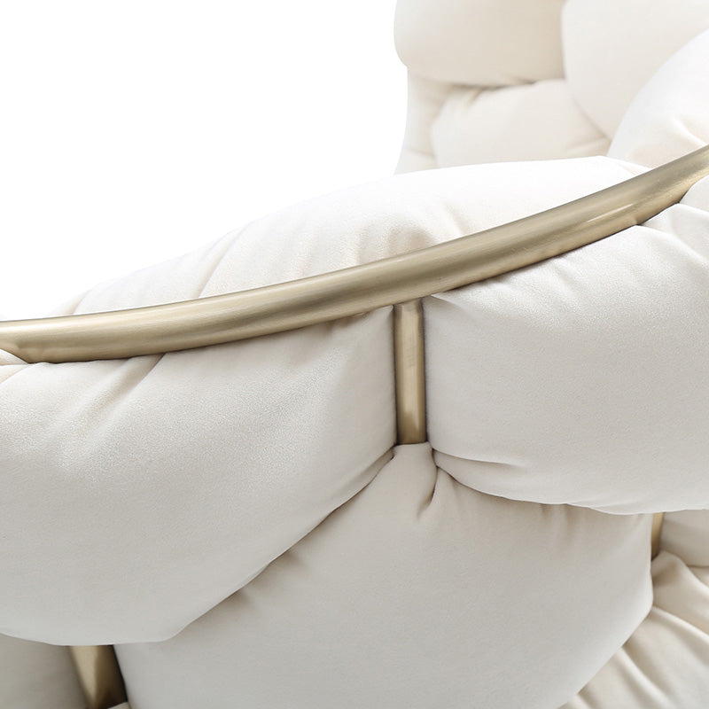 Sloped Arms Lounge Chair Basic Four Legs Chair for Living Room Clearhalo 'Accent Chairs' 'accent_chairs' 'Chairs & Seating' 'furn' 'furn_accent_chairs' 'Furniture' 'Living Room Furniture' 6435585