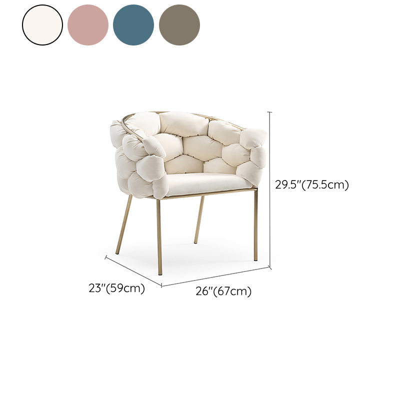 Sloped Arms Lounge Chair Basic Four Legs Chair for Living Room Clearhalo 'Accent Chairs' 'accent_chairs' 'Chairs & Seating' 'furn' 'furn_accent_chairs' 'Furniture' 'Living Room Furniture' 6435592