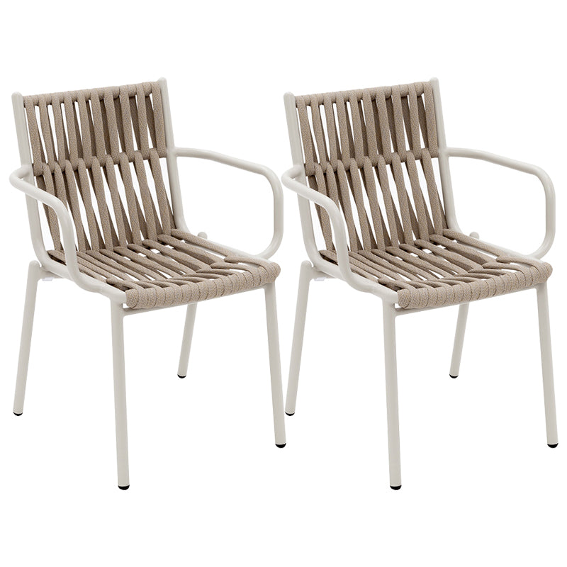 Fixed Back Lounge Chair Basic Four Legs Chair for Living Room White 2 Piece Set Clearhalo 'Accent Chairs' 'accent_chairs' 'Chairs & Seating' 'furn' 'furn_accent_chairs' 'Furniture' 'Living Room Furniture' 6435594