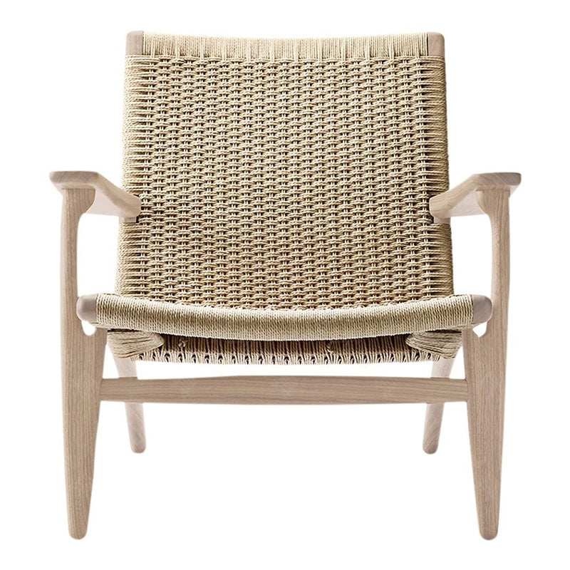 Reclining Lounge Chair Solid Wood Frame Chair for Living Room Natural Wicker Rattan 1 Piece Clearhalo 'Accent Chairs' 'accent_chairs' 'Chairs & Seating' 'furn' 'furn_accent_chairs' 'Furniture' 'Living Room Furniture' 6435639