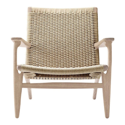 Reclining Lounge Chair Solid Wood Frame Chair for Living Room Natural Wicker Rattan 1 Piece Clearhalo 'Accent Chairs' 'accent_chairs' 'Chairs & Seating' 'furn' 'furn_accent_chairs' 'Furniture' 'Living Room Furniture' 6435639