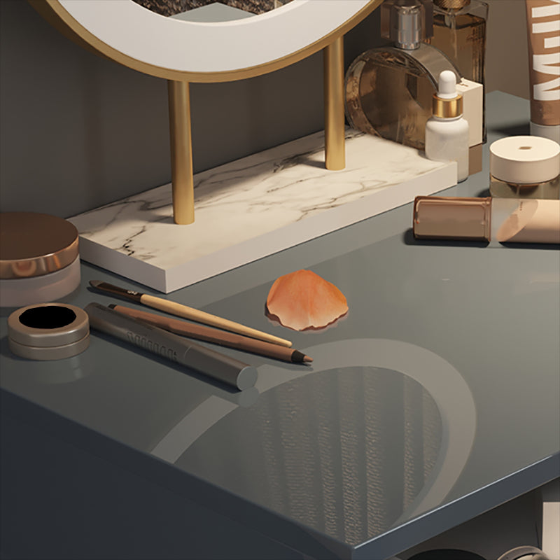 Trucco in legno Vanity 15.74 "tavoli da vanità larghi con 2 cassetti