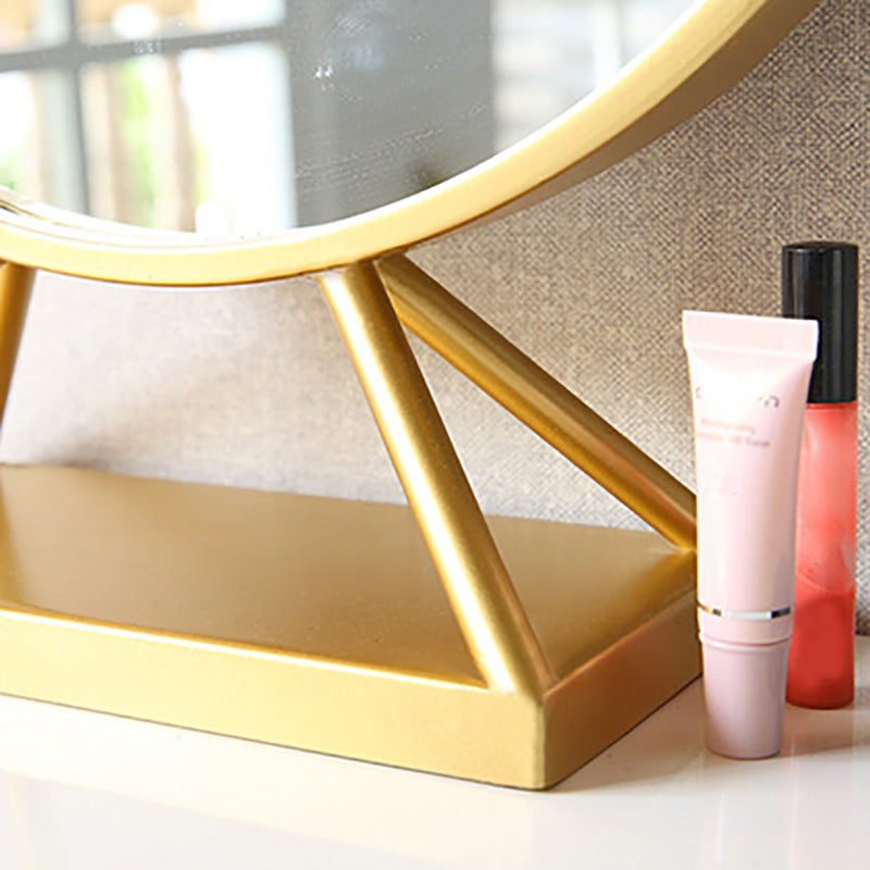 15.74" Wide Makeup Vanity Desk Bright White  Vanity Tables with 2 Storage Drawers