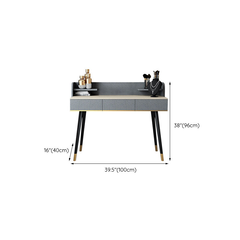 15,74 "vanità per trucco largo con tavolo da trucco in legno in stile moderno
