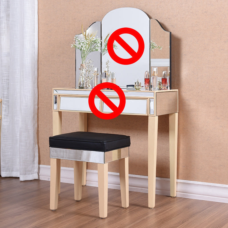 Tavolo da toeletta vanity contemporanei tavolo in legno massiccio scrivania