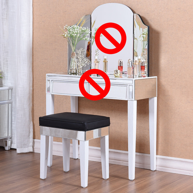 Tavolo da toeletta vanity contemporanei tavolo in legno massiccio scrivania